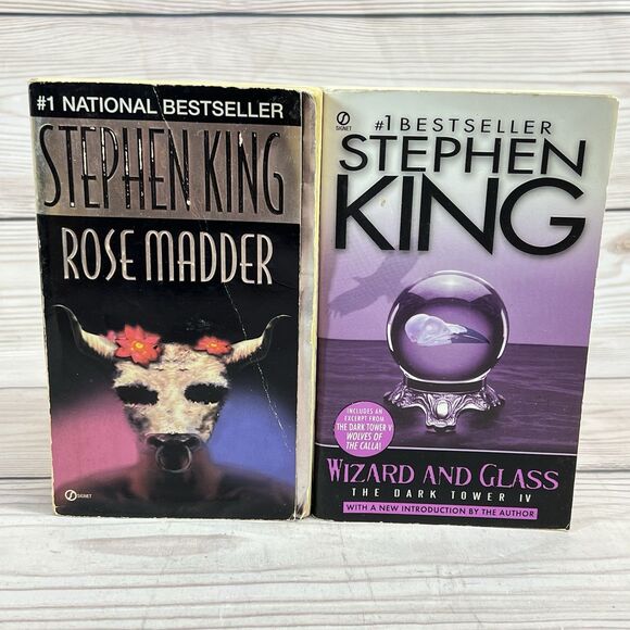 VTG Stephen King Lot of 6 Paperback Books Various Titles Horror Reader Copies PB - Picture 6 of 16